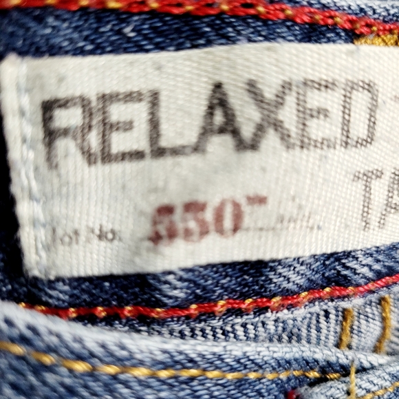 Levi’s 550 Relaxed Fit Jeans Women 12M 100% Cotton Straight Leg Classic Denim - Picture 7 of 14